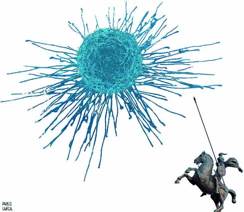 ¿Podría usarse el coronavirus para curar el cáncer?